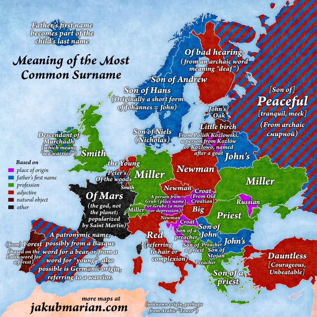 https://jakubmarian.com/most-common-surnames-by-country-in-europe/